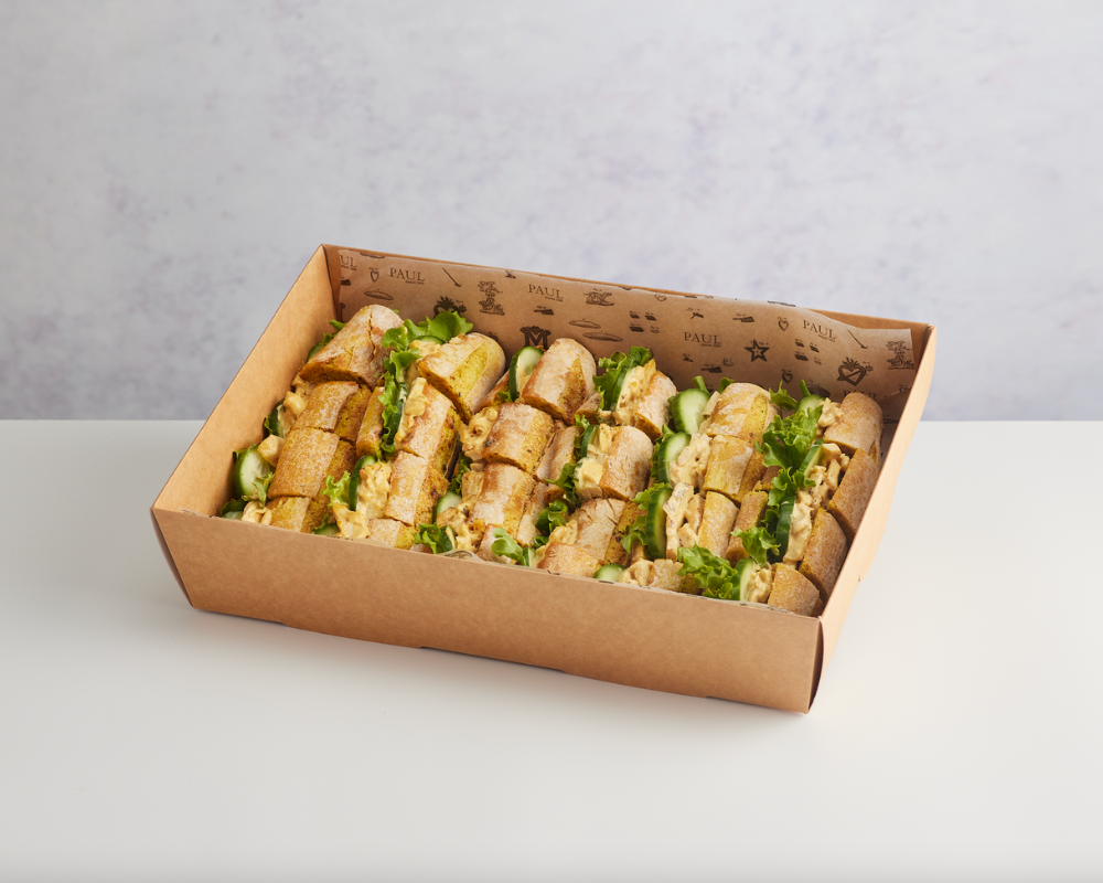 Coronation Chicken Sandwich Platter
