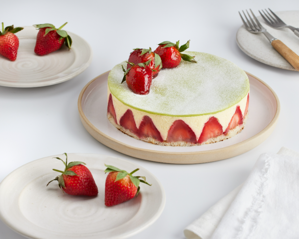Fraisier Cake 